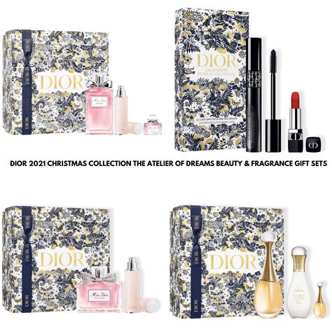 dior geschenkset weihnachten|Dior floral gift sets.